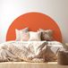 Stickers Tête de lit - Couleur tendance - 220 x 130 cm - Idéal lits 180 cm - Adhésif mat