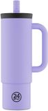 24Bottles Straw Drinkbeker 800 ml Capaciteit - erica