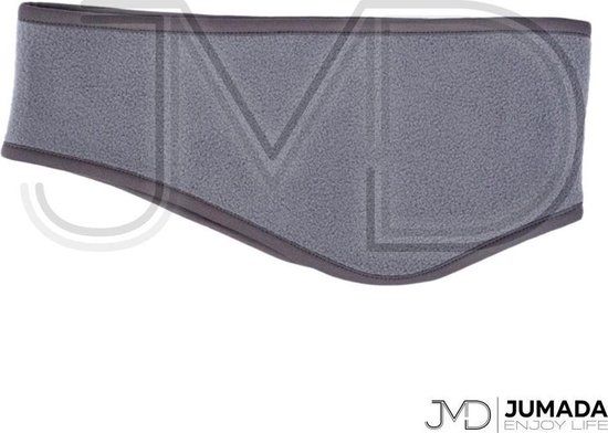 Jumada's - Hoofdband - Oorwarmer Muts - Sporthoofdband Haarband - Unisex - Grijs