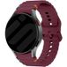 Strap-it Samsung Bracelet Wave Samsung Galaxy Watch 5 - 40 mm (rouge vin)