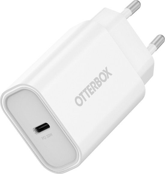 OtterBox Standard EU 30W USB-C PD-wandoplader, Wit