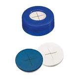 neochrom 7-0759 PE-snappringkappen, ND11, septum siliconen wit/PTFE blauw, kruiskop, blauw (pak van 100)
