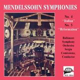 Outhere Vox Classics Baltimore Symphony Orchestra & Sergiu Comissiona - Bartholdy: Symphonies No.4 "Italian" No.5 "Reformation" (CD) (Remastered)