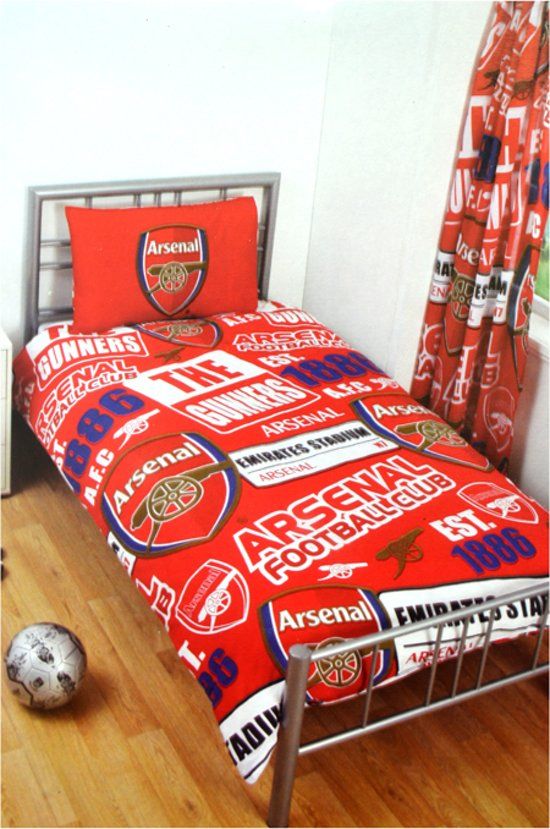 Arsenal FC Arsenal Dekbedovertrek 1 Persoons - The Gunners