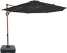 AXI Solea Parasol flottante Ø 300 cm Houtlook/gris