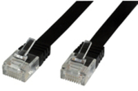 MicroConnect V-UTP601S-FLAT - Netwerkkabel - 1m