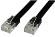 MicroConnect V-UTP601S-FLAT - Netwerkkabel - 1m