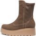 NeroGiardini Bottes Velours T.Alcantara 7 Eva Gorga Tortora 67 - Beige - Femmes - Taille 36