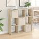 vidaXL Dressoir Sonoma Eiken 102 x 31 x 99,5 cm