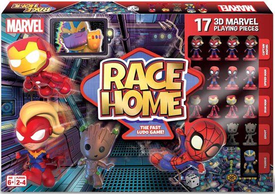 Cartamundi Marvel Race Home Bordspel