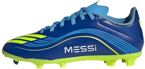 adidas Performance F50 Messi League Firm/Multi-Ground Voetbalschoenen Kids - Blauw