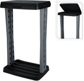 Excellent Houseware Vuilniszakhouder - 60 l - H73 cm - Antraciet