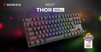Genesis Thor 303 TKL Gaming Toetsenbord - Mechanisch - US Layout - Zwart - RGB