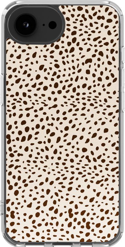imoshion Hoesje - Geschikt voor Apple iPhone 17e / 16e - Design hoesje - Desert Dots