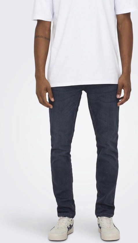 Only & Sons Loom Men's Regular Jeans - W36 X L34 - Blue Denim
