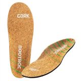 Bootdoc Inlegzolen - outdoor - unisex - dempend, geurresistent - kurk - bruin