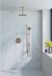 FortiFura Calvi inbouw regendoucheset – Ø25 cm hoofddouche – 1-stands ronde handdouche – Messing geborsteld