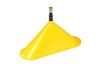 GLORIA Sproeischild Type 270 | Sproeikap 11,5 x 33,5 cm met vlakstraaldop | Beperkt drift | Voor 3-8 L drukspuiten en rugspuiten