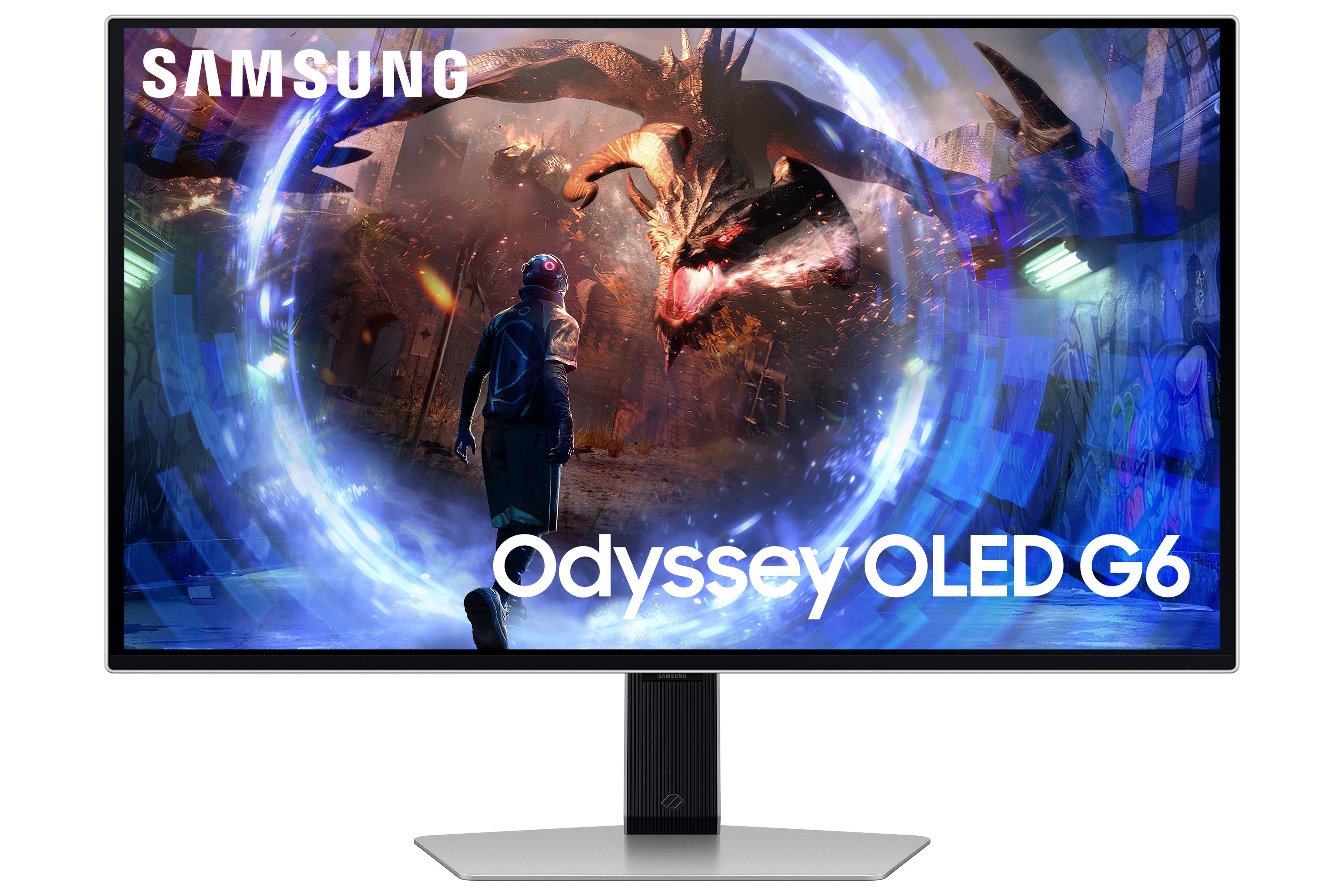 Samsung Odyssey G6 LS27DG602SUXEN 27" QHD OLED Gaming Monitor - 360Hz, 0.03ms