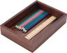SnelShoppen Bureau organisateur en -houder - Hout - 24x17x4.8 cm - Ideaal voor A5 papier, pennen, notities, tijdschriften, sleutels