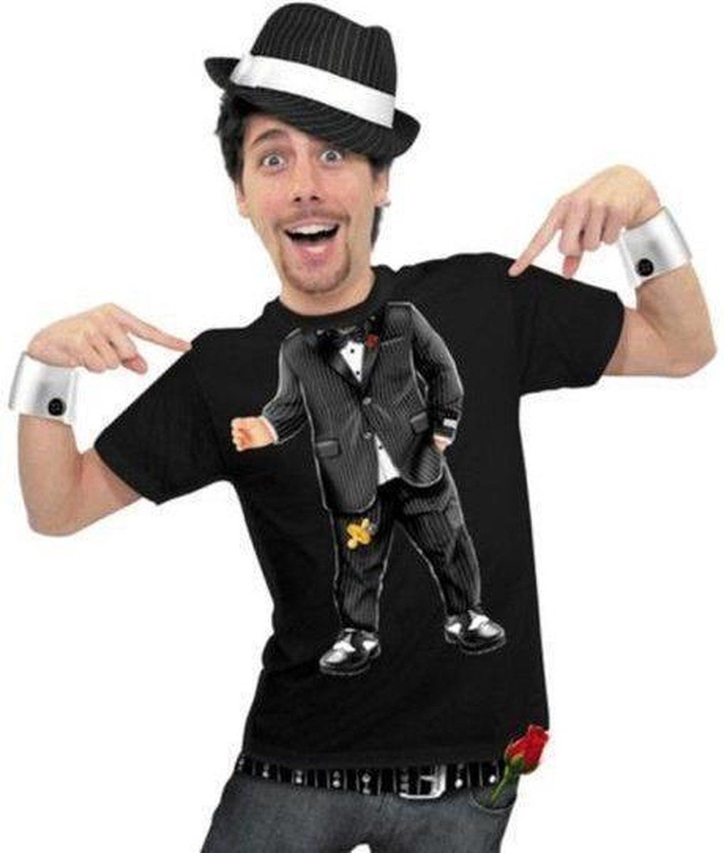 Benza T-Shirt - Baby Godfather - Zwart - Maat M