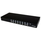 StarTech.com StarTech 16-poort 1U-Rack USB KVM-switch met OSD en Bekabeling