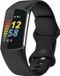 Strap-it Siliconen Smartwatch bandje - Zwart - Maat S