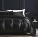 TRANKIELO® - Ensemble de literie en satin microfibre de haute qualité 3 pièces - Housse de couette 200x220 cm avec fermeture éclair