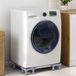 vidaXL Wasmachinebasis Grijs 67 x 67 x 12 cm Roestvrij staal