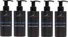 Claudius Cosmetics B.V. Shower & Wash Hammam Herbal 300 ml - met pomp - zwarte fles - set van 5 stuks