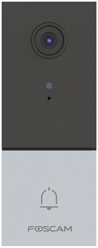 Foscam VD1 Intercomsysteem - 4MP - Draadloos - Zwart/Zilver