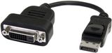 Startech DisplayPort to DVI Adapter Startech DP2DVIS Black