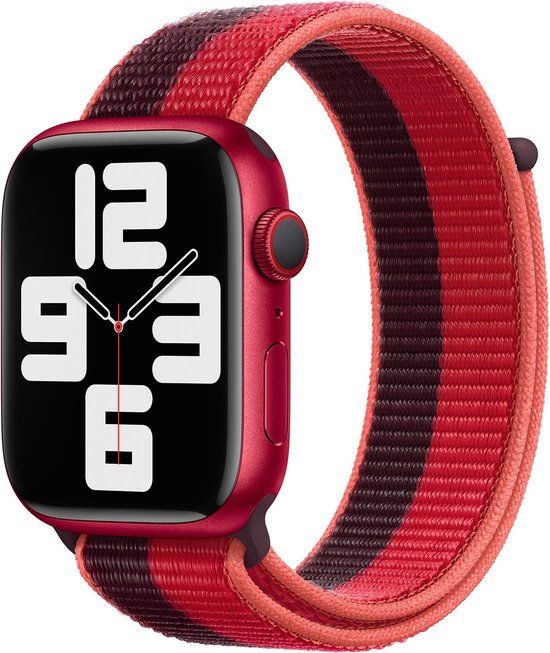 Apple Watch Sport Loop - 45mm - Rood