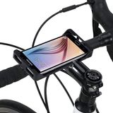 Tigra Sport Fiets Telefoonhouder Universeel Waterdicht Zwart