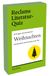 Weihnachten. Reclam Philipp Jun. Weihnachten. Literarisches und Kurioses zum Fest. 50 Fragen und Antworten für Büchermenschen