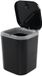Wan GmbH Petite Poubelle - Mini Poubelle - Rangement de Bureau - Rabat Pratique - 0.5 Gallon - Noir