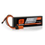 Spektrum / Zebralution Spektrum SPMX50002S100H5 7.4V 5000mAh 2S 100C Smart Hardcase LiPo Batterij: IC5