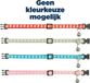 Trixie Halsband Kat Fluoriserend Pootjes-Motief Snap & Easy Veiligheidssluiting Assorti Kleuren