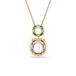 Swarovski Chroma 5692496 - Dames - Ketting - Goud - 42 CM