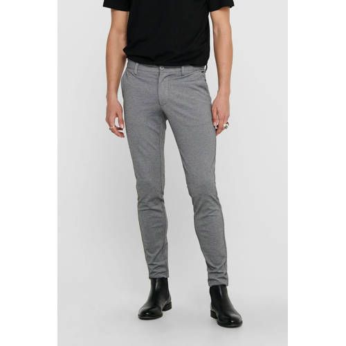 ONLY & SONS ONSMARK Chino - Grijs Melange