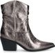 Sacha - Dames - Grijze metallic cowboylaarsjes - Maat 37