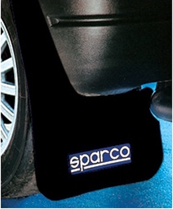 Sparco Universele spatlappen 'Large' - Zwart, set à 2 stuks