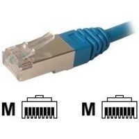deXlan - Verbindingskabel - RJ-45 (M) naar RJ-45 (M) - 7 m - STP - CAT 6 - blauw