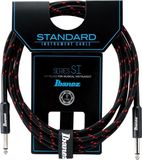 Ibanez SI10-BW Instrumentenkabel 3m - Zwart/Bordeaux