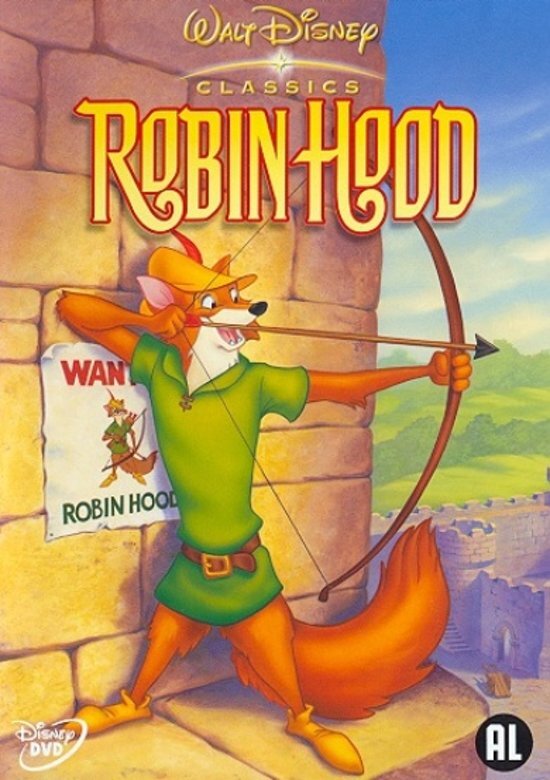 - Robin Hood Disney Classics dvd