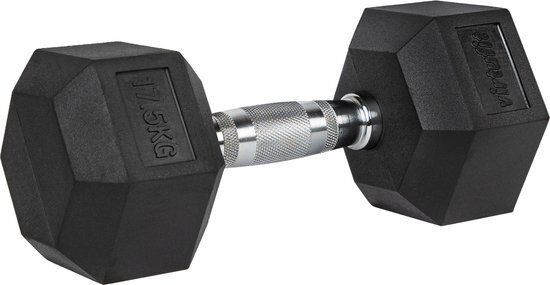 Virtufit Hexa Dumbell - 17.5 kg - Per Stuk