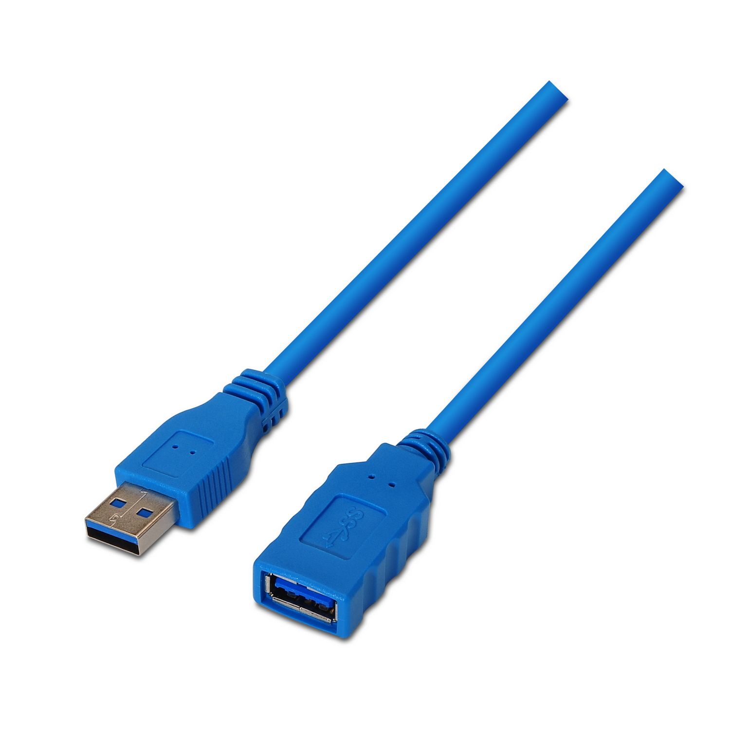 Aisens A105-0045 - USB-kabel - 1 m - Blauw