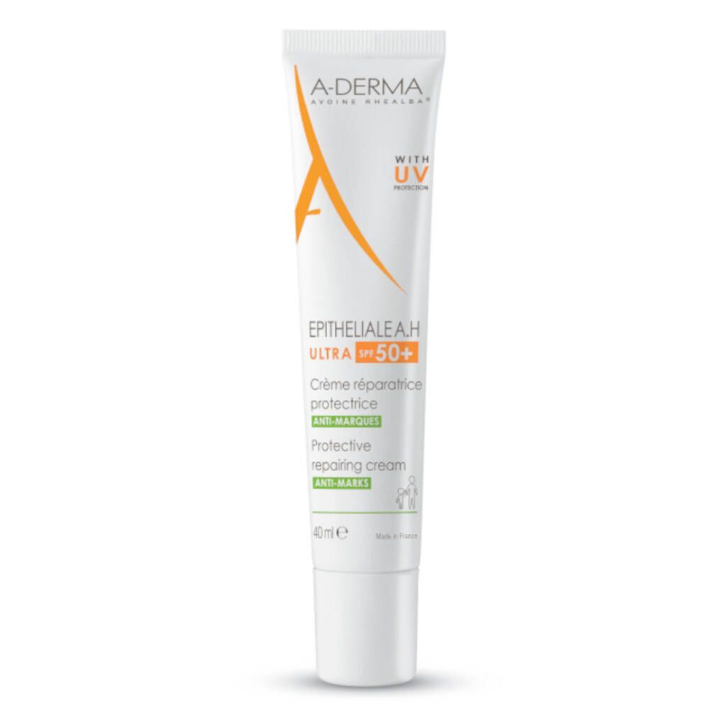 A-Derma Epitheliale A.h. Ultra Spf50+ Herstellende Beschermende Crème 40 ml