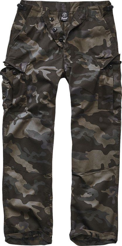 Brandit BDU Rips Trouser Heren Cargobroek - donkercamouflage - L