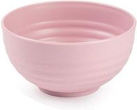 Plasticforte Kommetjes / schaaltjes - dessert / ontbijt - kunststof - D13 cm - roze